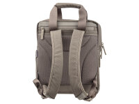 H2ND CL.12679 Backback Canvas Style HAMBURG L Rucksack grey