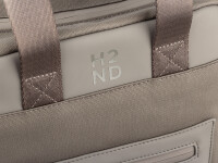 H2ND CL.12679 Backback Canvas Style HAMBURG L Rucksack grey