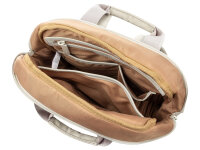 H2ND CL.12679 Backback Canvas Style HAMBURG L Rucksack taupe