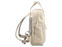 H2ND CL.12679 Backback Canvas Style HAMBURG L Rucksack taupe