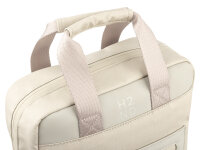 H2ND CL.12679 Backback Canvas Style HAMBURG L Rucksack taupe