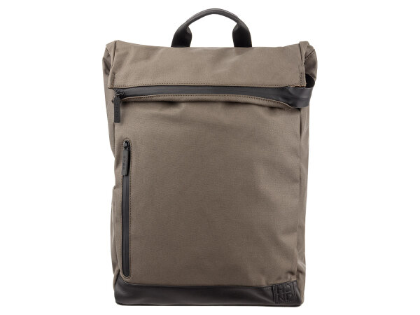 H2ND CL.12683 Backback Canvas Style BERLIN Rucksack ash