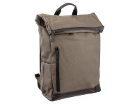 H2ND CL.12683 Backback Canvas Style BERLIN Rucksack ash