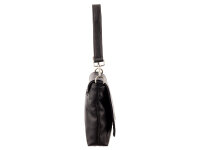 Prato S035-G genarptes PU Umhängetasche Handtasche black
