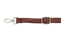 Prato S035-G genarptes PU Umhängetasche Handtasche burgundy