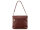 Prato S035-G genarptes PU Umhängetasche Handtasche burgundy
