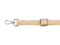 Prato S035-G genarptes PU Umhängetasche Handtasche dark beige