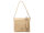 Prato S035-G genarptes PU Umhängetasche Handtasche dark beige