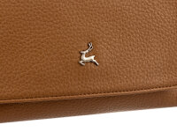 Prato S035-G genarptes PU Umhängetasche Handtasche mocha