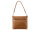 Prato S035-G genarptes PU Umhängetasche Handtasche mocha