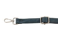 Prato S035-G genarptes PU Umhängetasche Handtasche petrol blue