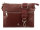 Prato S017-G genarptes PU Umhängetasche Handtasche burgundy