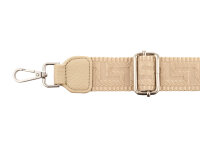 Prato S017-G genarptes PU Umhängetasche Handtasche dark beige