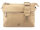 Prato S017-G genarptes PU Umhängetasche Handtasche dark beige