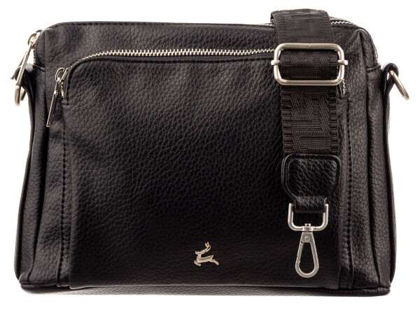 Prato S950-G LM Joyce Umhängetasche genarbtes PU black