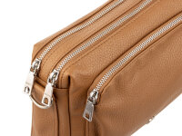 Prato S950-G LM Joyce Umhängetasche genarbtes PU mocha