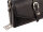 Prato S033-G Umhängetasche genarbtes PU Clutch black