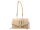 Prato S033-G Umhängetasche genarbtes PU Clutch dark beige