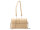 Prato S033-G Umhängetasche genarbtes PU Clutch dark beige