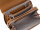 Prato S033-G Umhängetasche genarbtes PU Clutch mocha