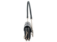 Prato S033-G Umhängetasche genarbtes PU Clutch petrol blue