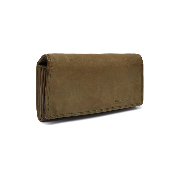 The Chesterfield Brand C08.0506 Lentini Wallet Querformat Leder 02 olive