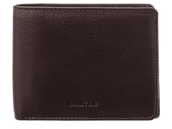 Maitre easton hardwin billfold Iv7 Geldbörse 4060001824 Querformat Leder 702 dark brown