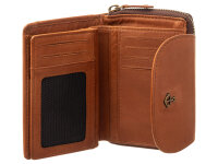 Harbour 2nd SL.14502 wallet style kl. Lilian Geldbörse Leder Querformat cognac