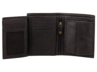 Harbour 2nd SL.14528 wallet style Magnus Geldbörse Leder Hochformat ash