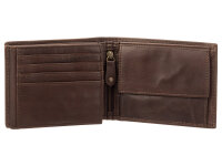 Harbour 2nd SL.14530 wallet style Kairos Geldbörse Leder Querformat brown