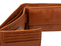 Harbour 2nd SL.14530 wallet style Kairos Geldbörse Leder Querformat cognac