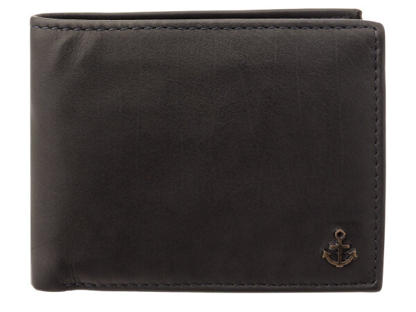 Harbour 2nd SL.14531 wallet style Lorenzo Geldbörse Leder Querformat ash