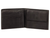 Harbour 2nd SL.14531 wallet style Lorenzo Geldbörse Leder Querformat ash