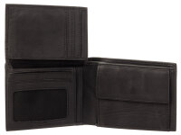 Harbour 2nd SL.14531 wallet style Lorenzo Geldbörse Leder Querformat ash