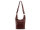Prato S895-G LM Joyce genarptes PU Umhängetasche burgundy