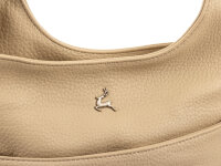 Prato S895-G LM Joyce genarptes PU Umhängetasche dark beige