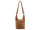 Prato S895-G LM Joyce genarptes PU Umhängetasche mocha