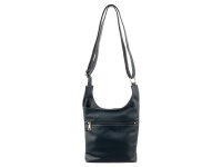 Prato S895-G LM Joyce genarptes PU Umhängetasche petrol blue