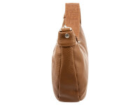 Prato S036-G genarptes PU Umhängetasche Handtasche mocha