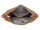 Prato S036-G genarptes PU Umhängetasche Handtasche mocha