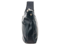 Prato S036-G genarptes PU Umhängetasche Handtasche petrol blue