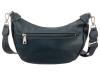 Prato S036-G genarptes PU Umhängetasche Handtasche petrol blue