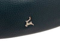 Prato S036-G genarptes PU Umhängetasche Handtasche petrol blue
