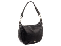 Prato S037-G genarptes PU Umhängetasche Handtasche black