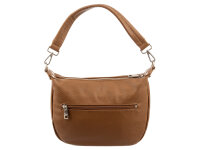 Prato S037-G genarptes PU Umhängetasche Handtasche mocha