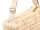 Prato S039-M Umhängetasche Synthetik Nerz Optik light beige