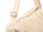 Prato S039-M Umhängetasche Synthetik Nerz Optik off white