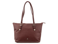 Prato S038-G genarptes PU Shopper burgundy