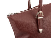 Prato S038-G genarptes PU Shopper burgundy