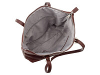 Prato S038-G genarptes PU Shopper burgundy